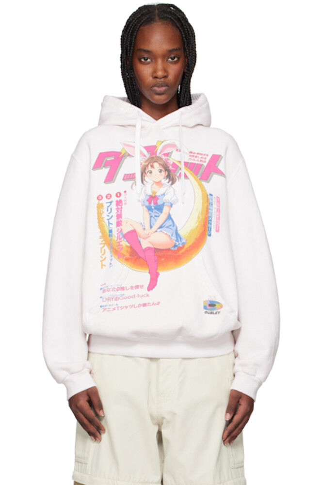 

Толстовка с капюшоном Off-White с принтом аниме doublet