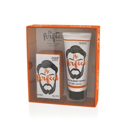 

Подарочный набор MR Perfect Bath Мыло «Мята и пачули» 150 г и гель для душа и тела 100 мл The Somerset Toiletry Company