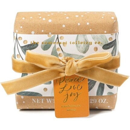 

Рождественское мыло Peace Love Joy - Кашемир 150г Somerset Toiletry