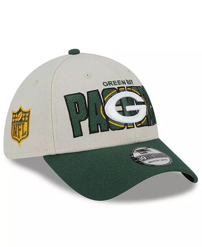 

Мужская кепка Stone, зеленый Green Bay Packers NFL Draft 2023 39THIRTY Flex Hat New Era