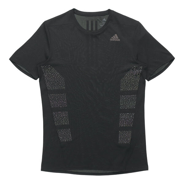 

Футболка adidas Supernova Shirt Running Sports Short Sleeve Black, черный