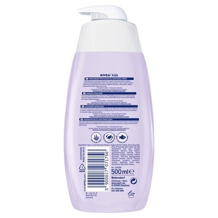 NIVEA 2в1 Очищающее средство для тела и волос с гелем с фруктовым ароматом 500мл — фото 2