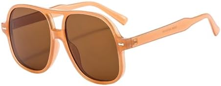 

Солнцезащитные очки большого размера 2026 Shield для женщин. Классический винтажный стиль. Модные большие женские солнцезащитные очки. Очки с заклепками MTZJH, Tea Tea