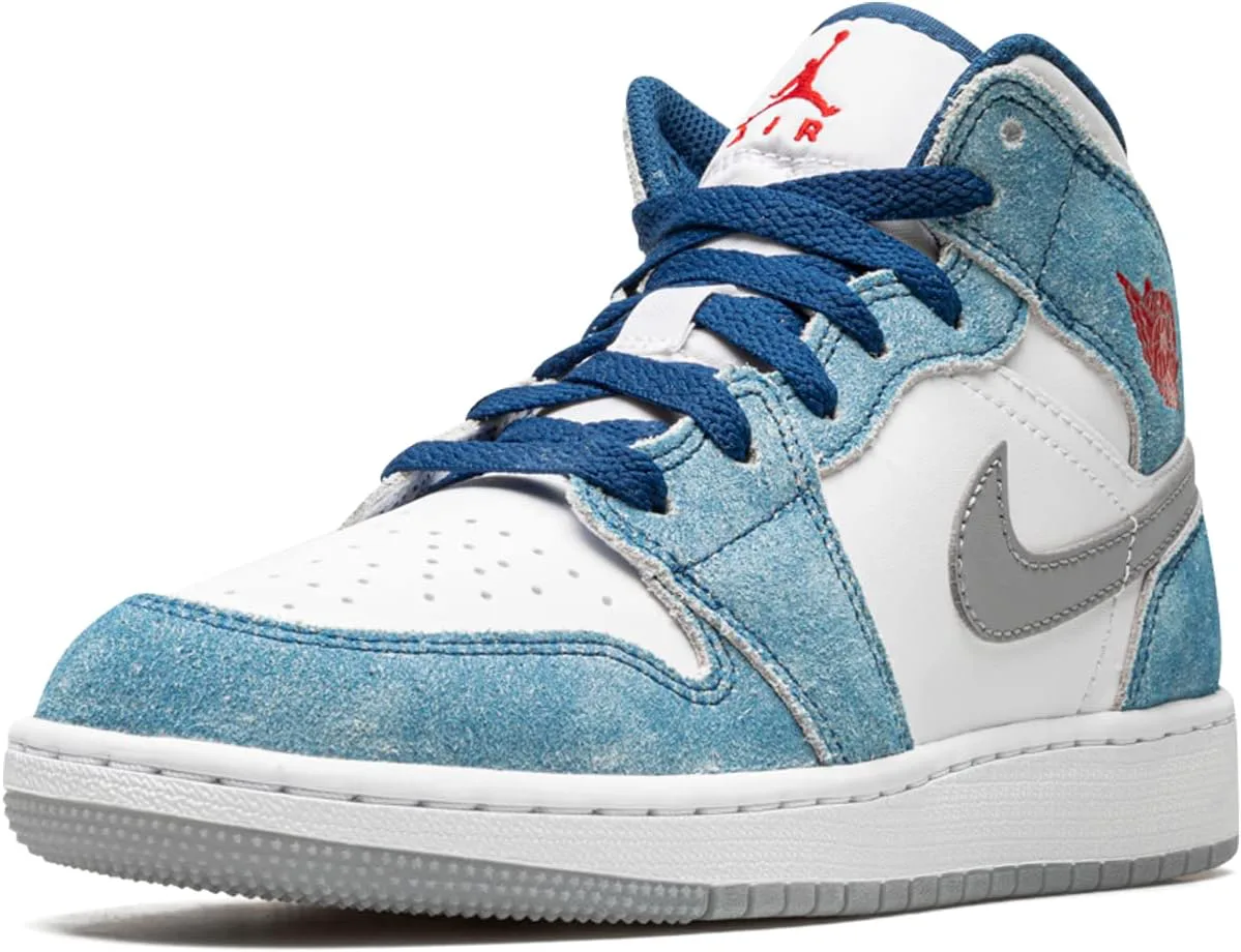 

Мужские баскетбольные кроссовки Nike Air Jordan 1 Mid, синий/красный/белый