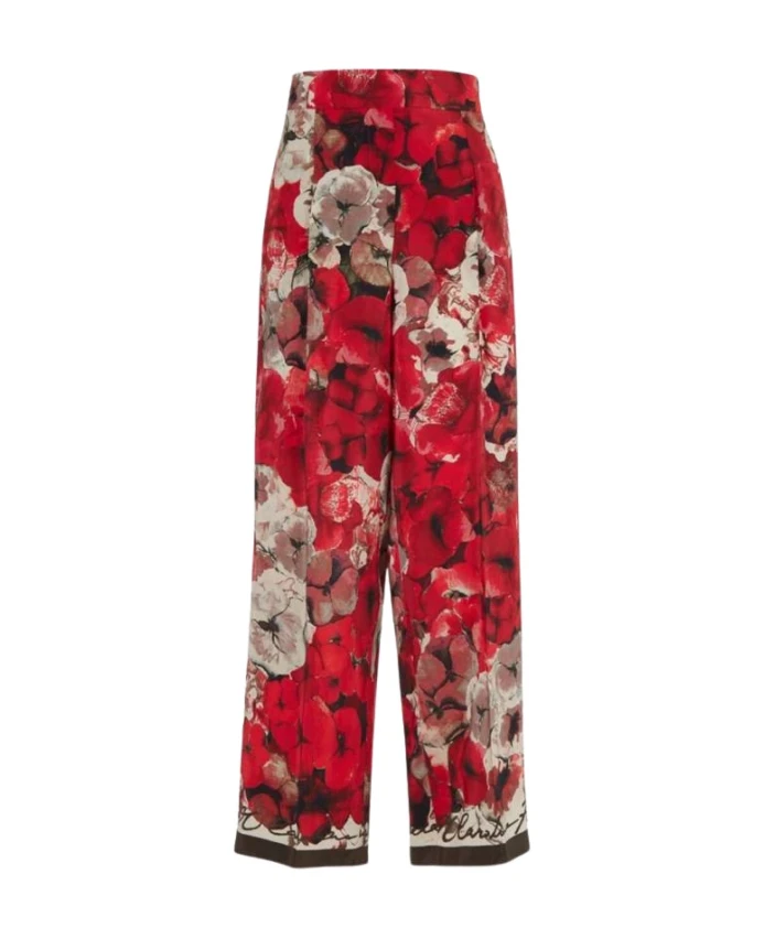 

Укороченные брюки Carolina Herrera, мультиколор