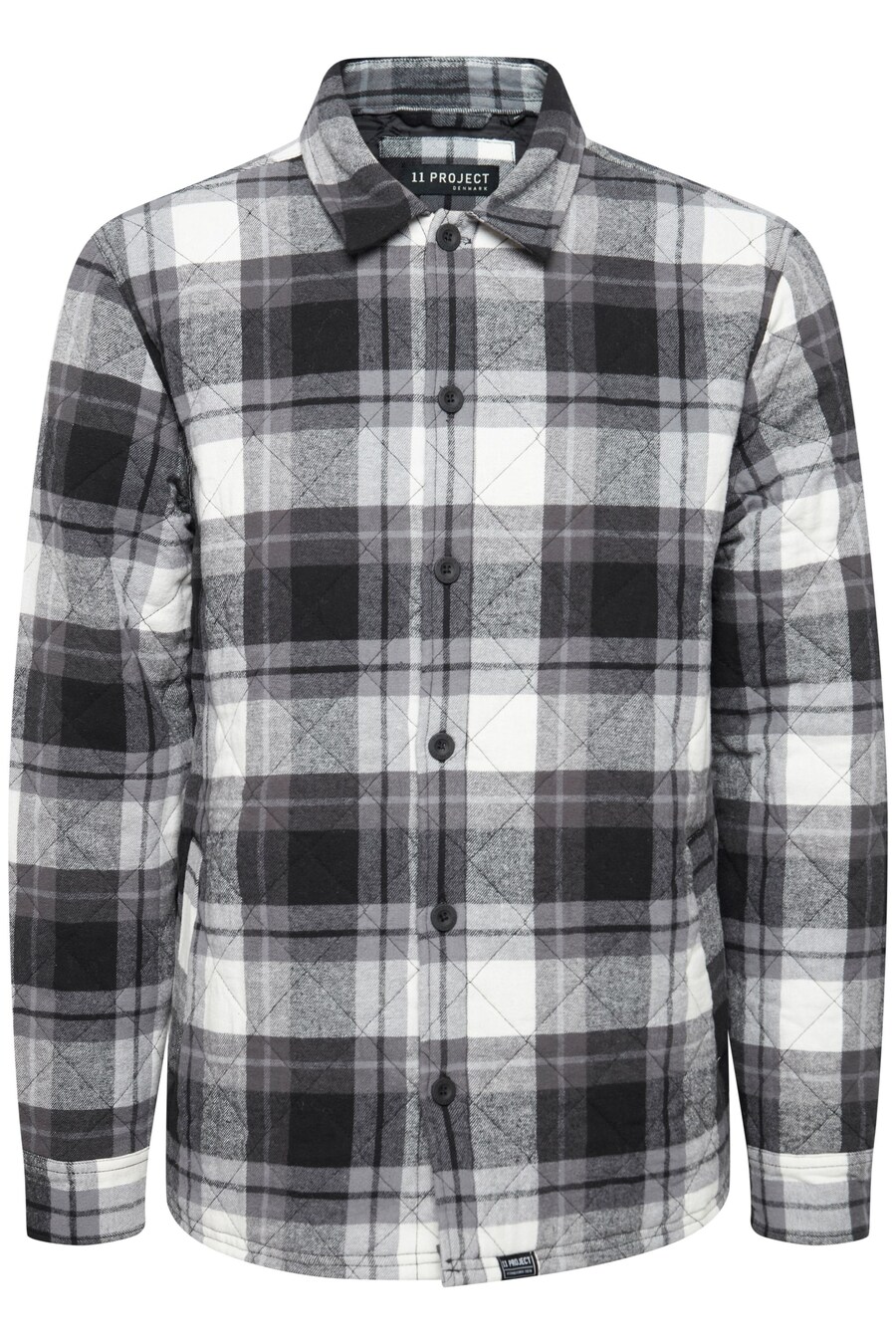

Рубашка на пуговицах классического кроя 11 Project Chad, Grey/White