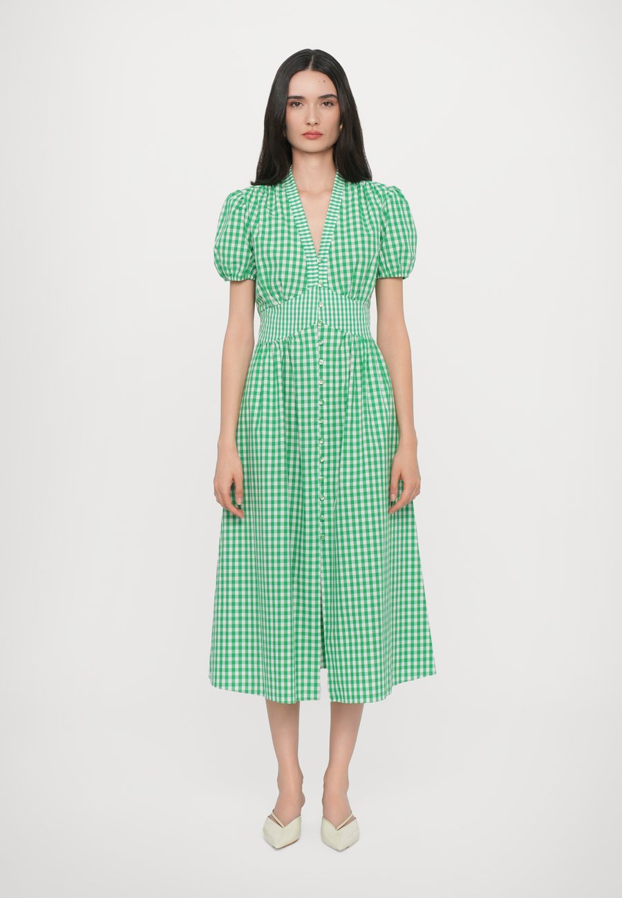 

Платье Diane von Furstenberg ERICA DRESS, Indian Green/White/Green