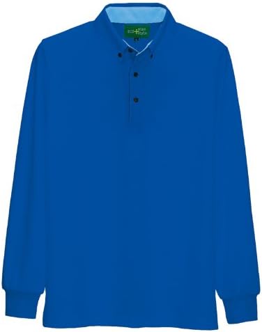 

Антистатическая поло-рубашка Aitos #AZ-50012 с длинными рукавами (антистатическая/впитывающая пот/быстросохнущая/дезодорирующая функция) Aitoz, синий