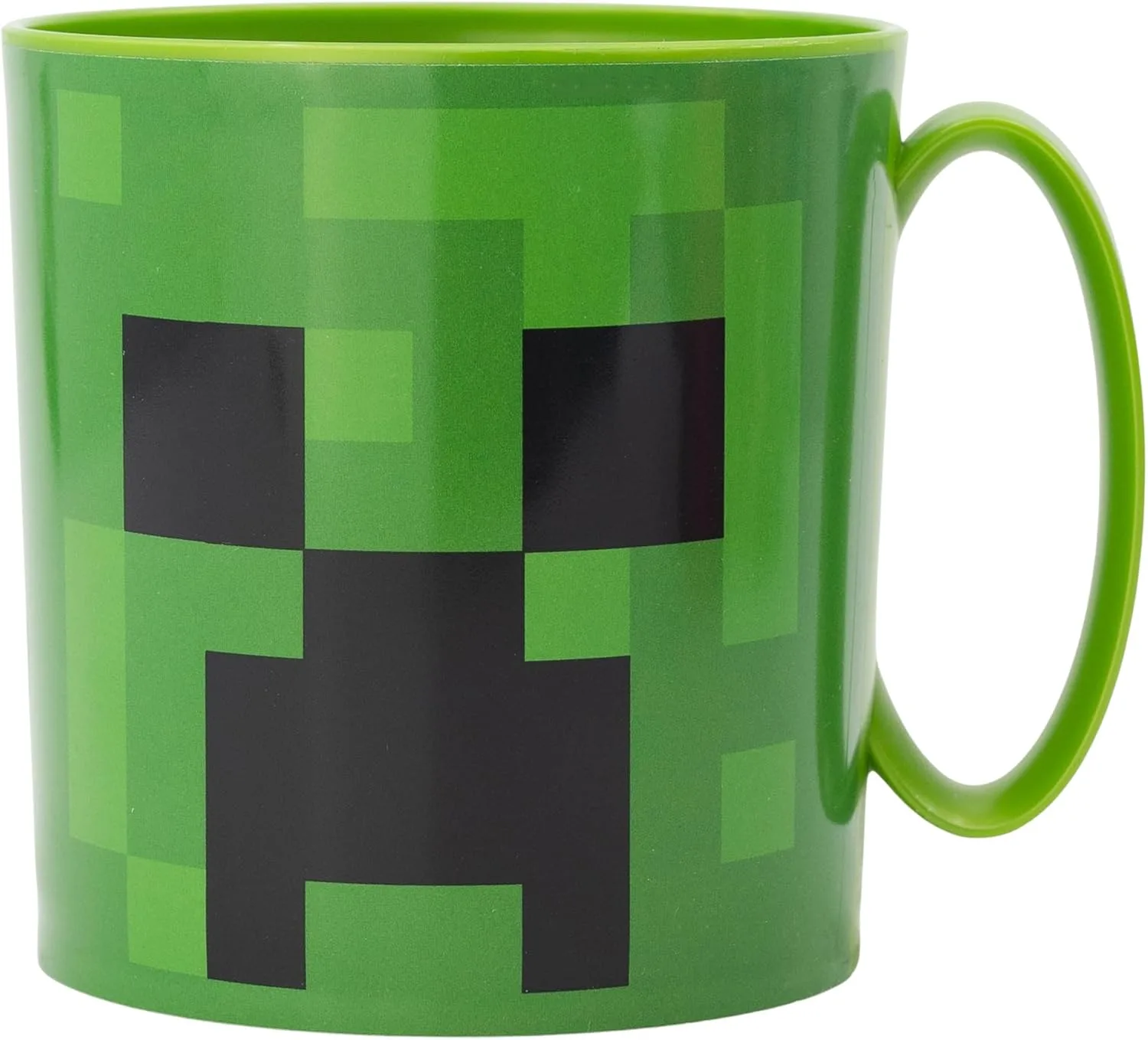 Кружка Minecraft Creeper Green 390 мл BPA-Free пластик, безопасна для микроволновки Stor