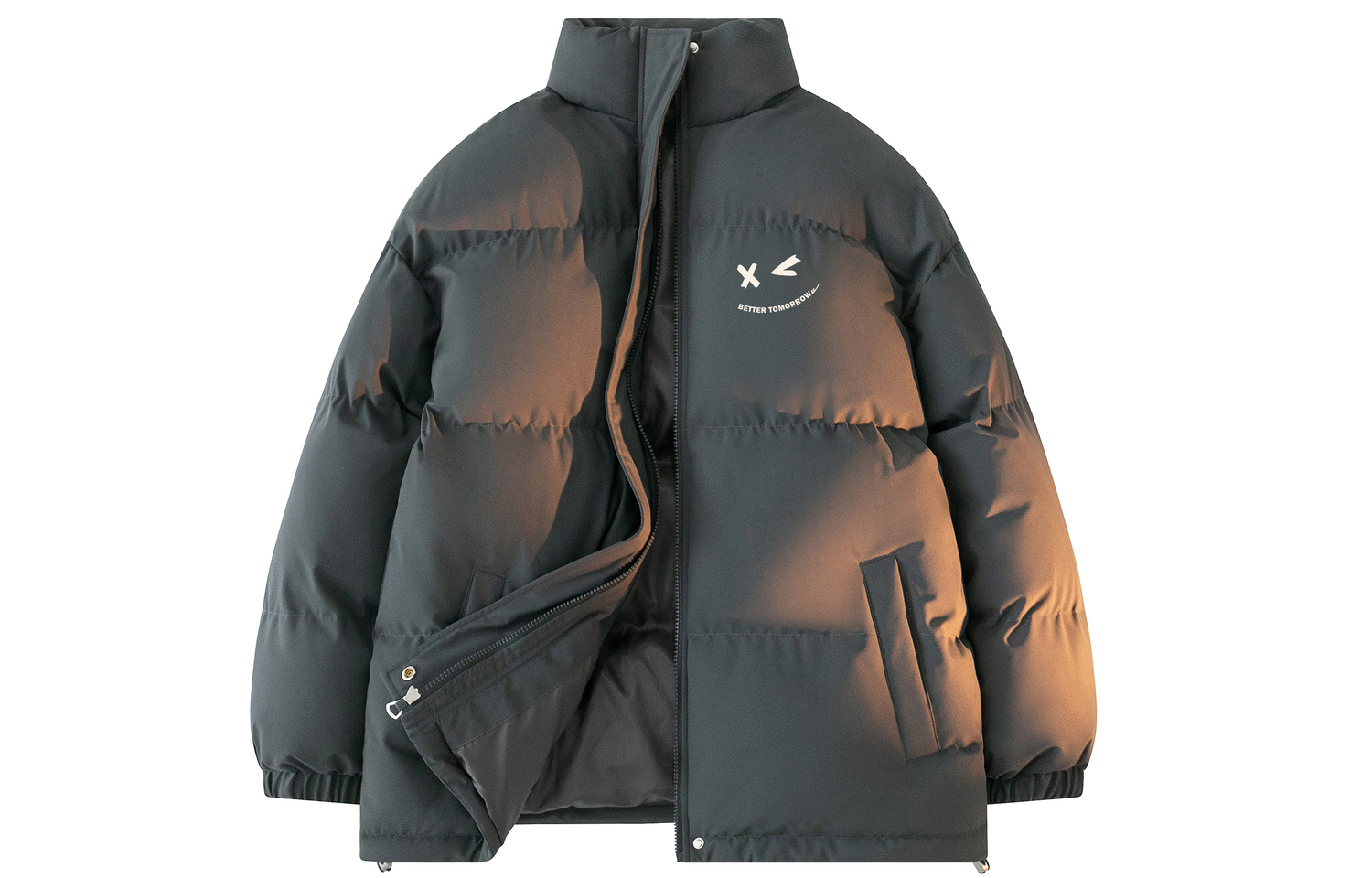 

WARRIOR Пуховик Women's, Dark Gray[Windproof Door Access Upgraded]