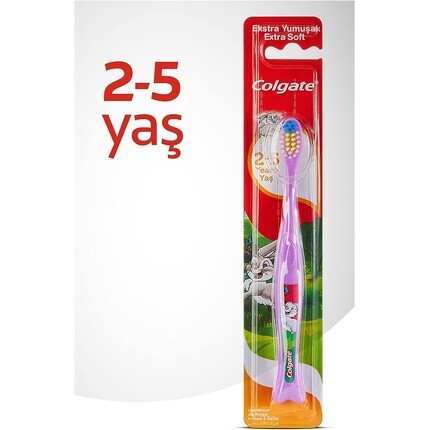 Очень мягкая зубная щетка «Жираф» на 2–5 лет, Colgate — фото 3