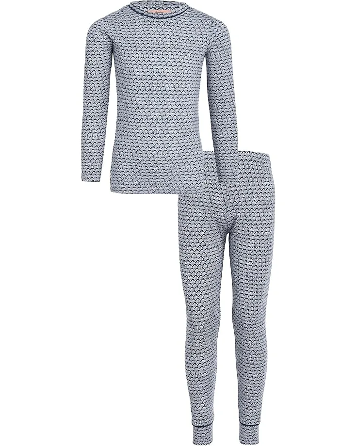 Комплект одежды Gisele Printed - The Night Time Set (для малышей/детей постарше) Eberjey, Seashell Navy/Navy