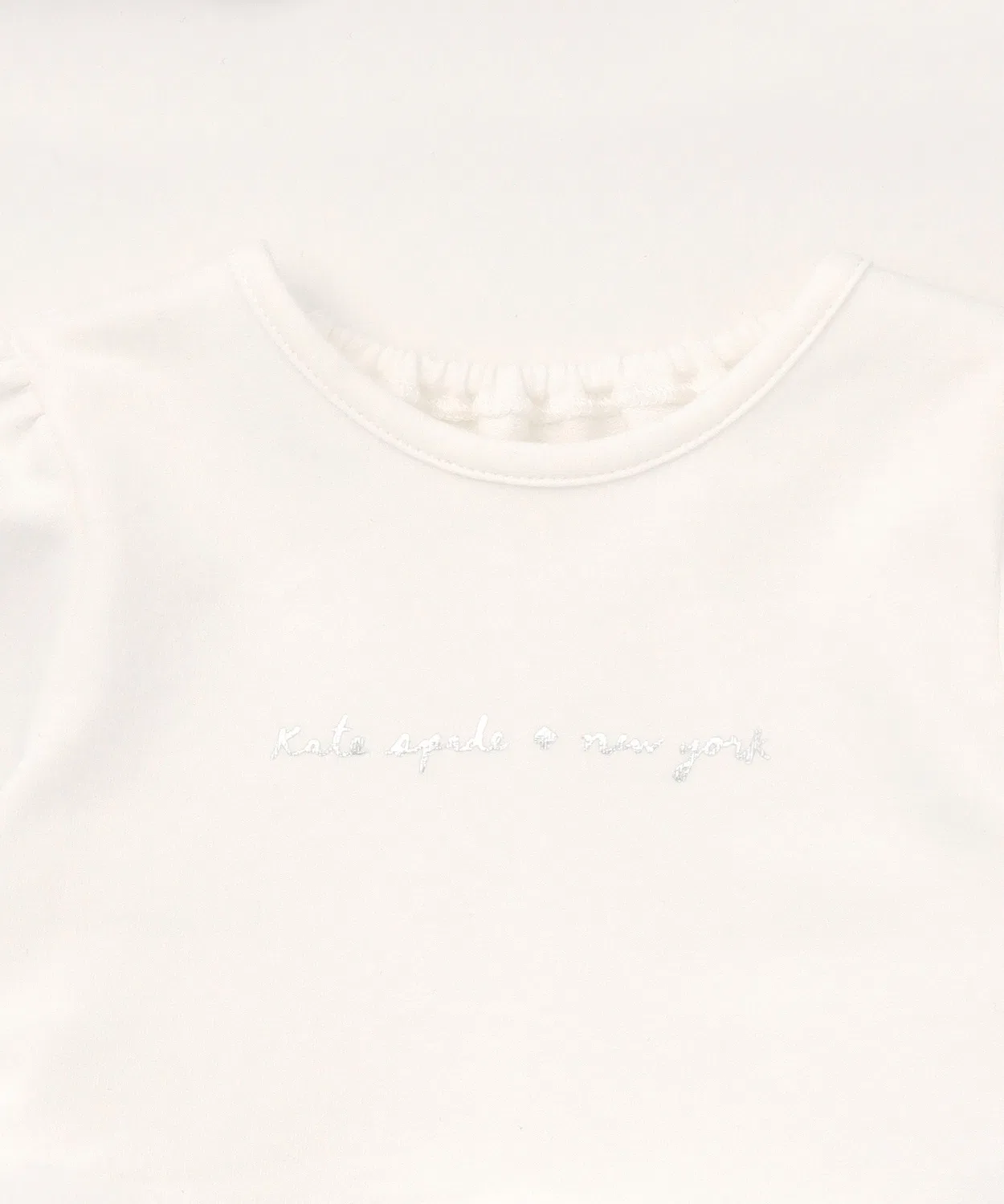 Детский комплект kate spade new york kids туника с рюшами и леггинсы — фото 4