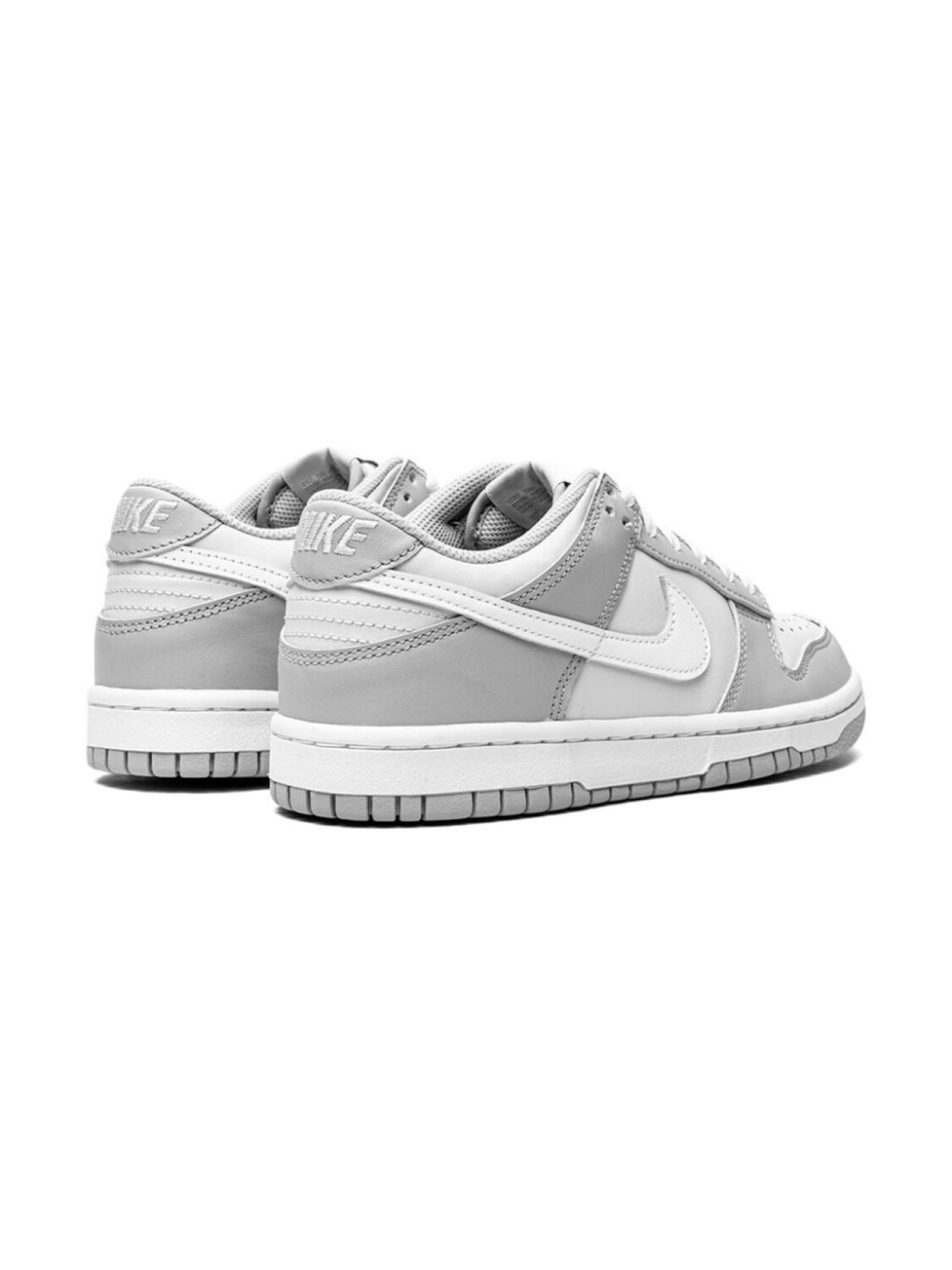 Nike Kids кроссовки Dunk Low, белый — фото 3