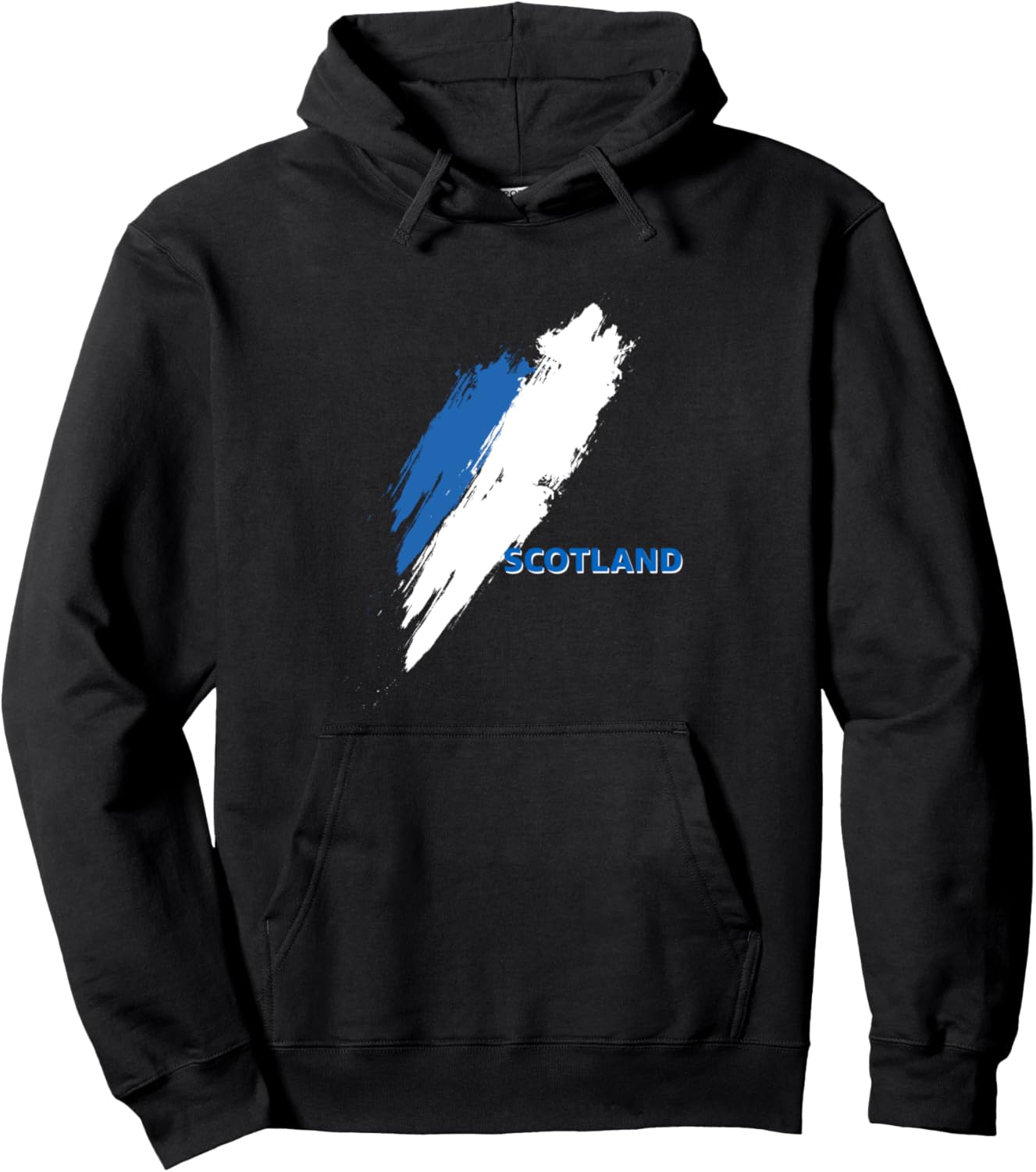 

Толстовка с изображением флага Шотландии Scotland, черный