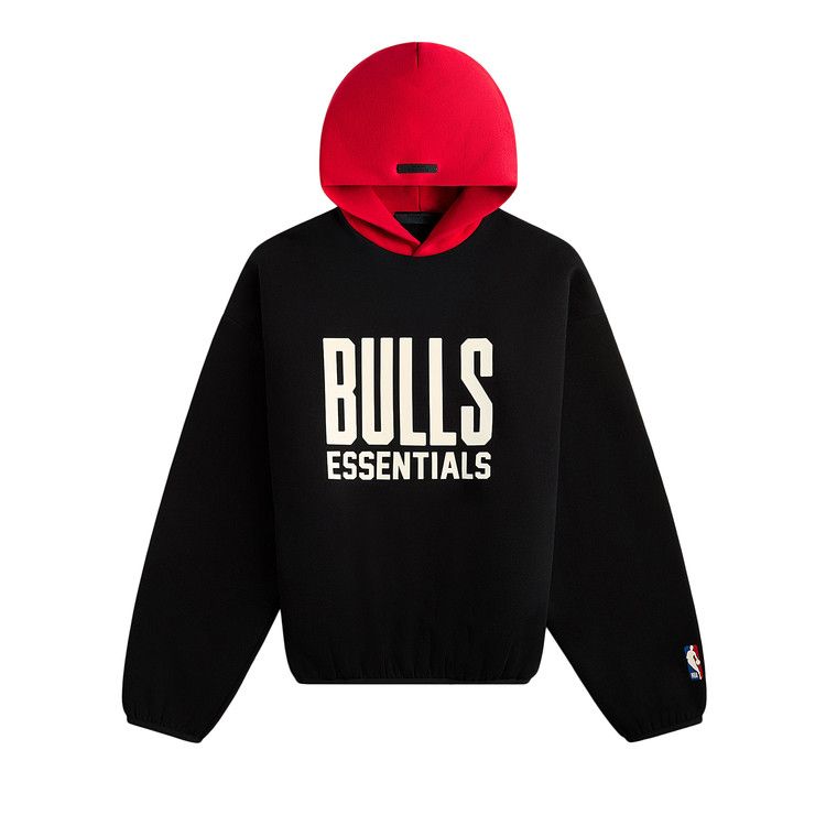 

Худи Fear of God Essentials x NBA Chicago Bulls Hoodie, Black Red