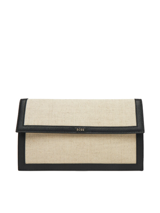 

Большой женский кошелек Alyce Flat Pouch CV 50542077 Boss, бежевый