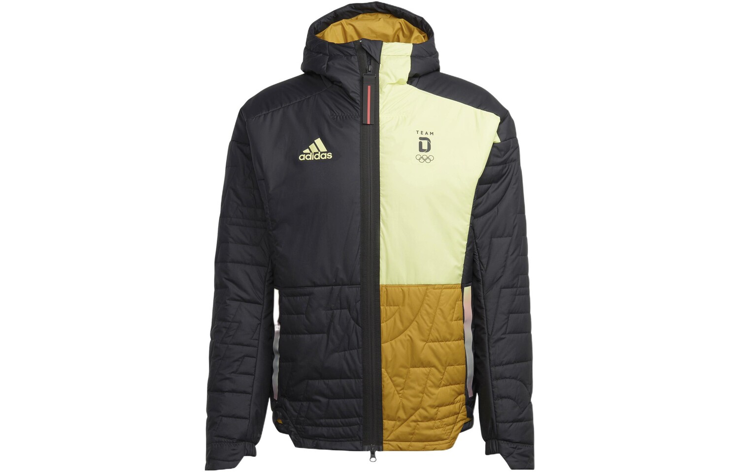 

Стеганая куртка мужская черная Adidas, черный