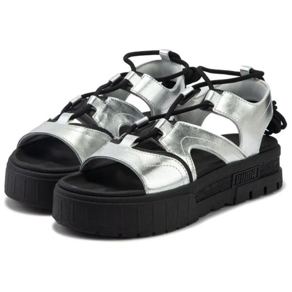 Сандалии cilia wedge sandals 'silver' Puma, серебряный — фото 3