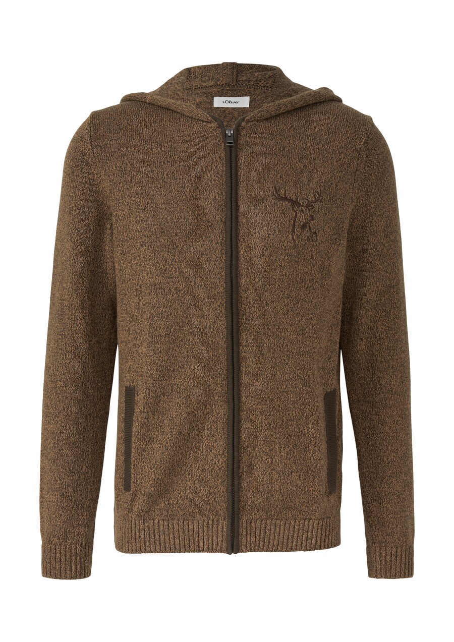 

Вязаный кардиган s.Oliver, Cognac