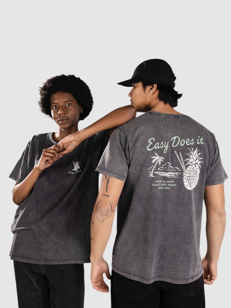 

Футболка Katin USA Pina T-Shirt, black sand wash, Черный, Футболка Katin USA Pina T-Shirt, black sand wash