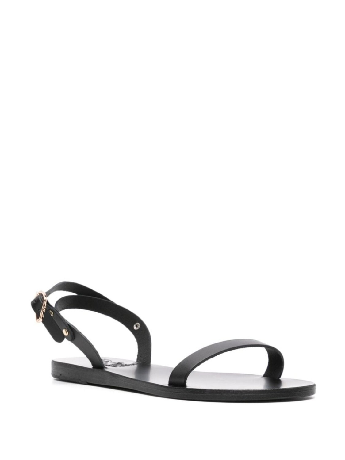 Древнегреческие сандалии Кожаные сандалии Irida Ancient Greek Sandals, черный — фото 2