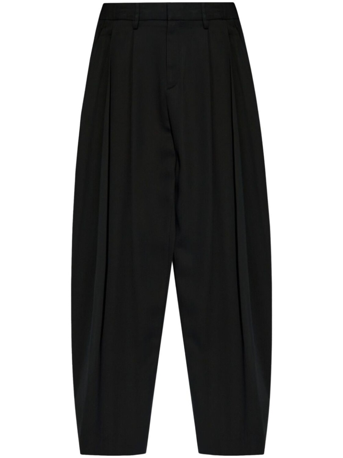 

Rag & bone зауженные брюки со складками, черный