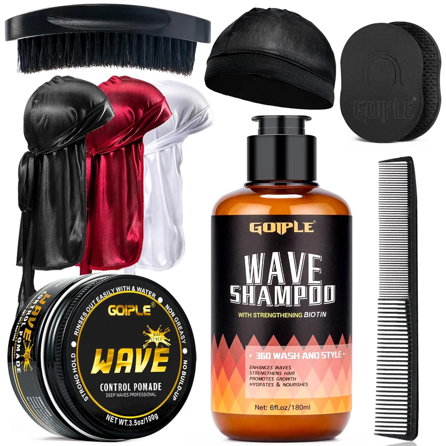 Набор для укладки волос Wave Pomade для мужчин Wozutunt