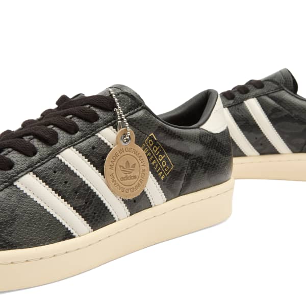Винтажные кроссовки Superstar MIG Adidas, черный/белый/кремовый — фото 3