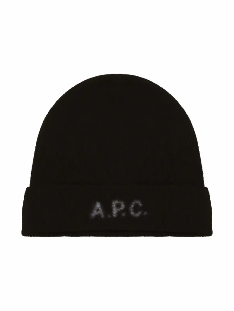 

Шерстяная шапка Harry A.P.C., черный