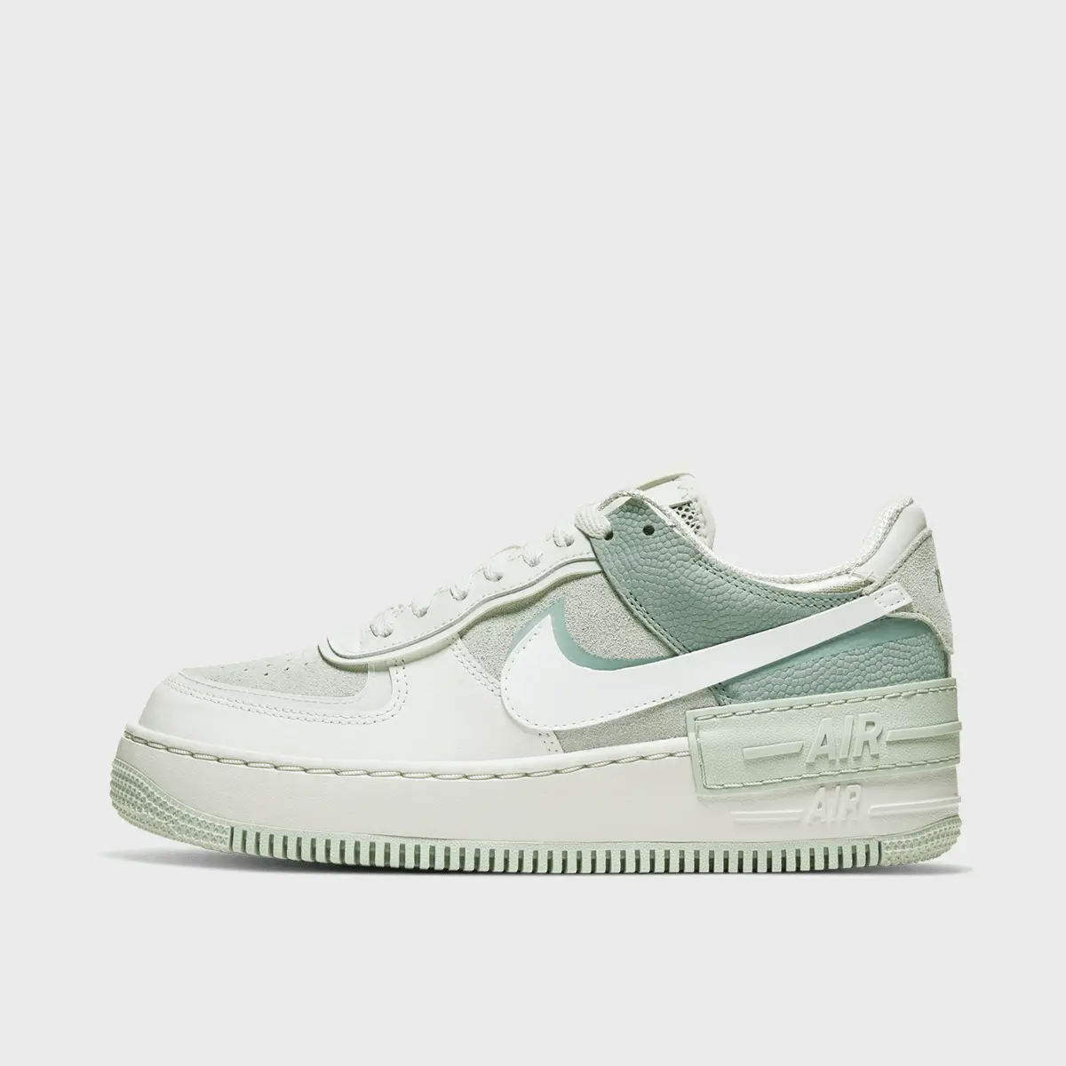 

Кроссовки Nike WMNS Air Force 1 Shadow, зеленый/белый