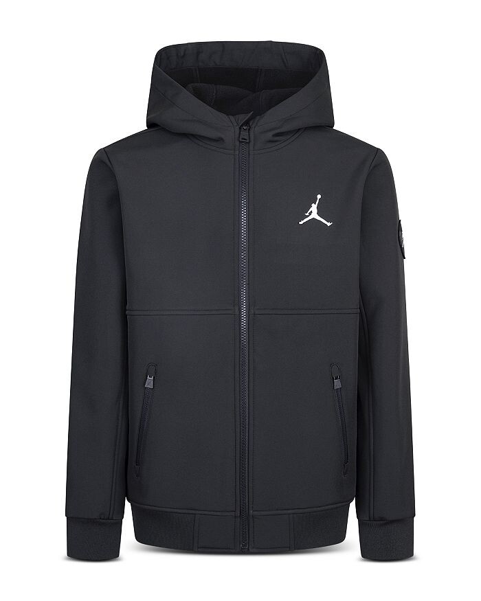

Куртка JORDAN Soft Shell с капюшоном для мальчиков - Big Kid, черный
