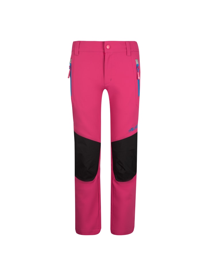 

Trollkids Функциональные брюки Lysefjord ярко-розового цвета