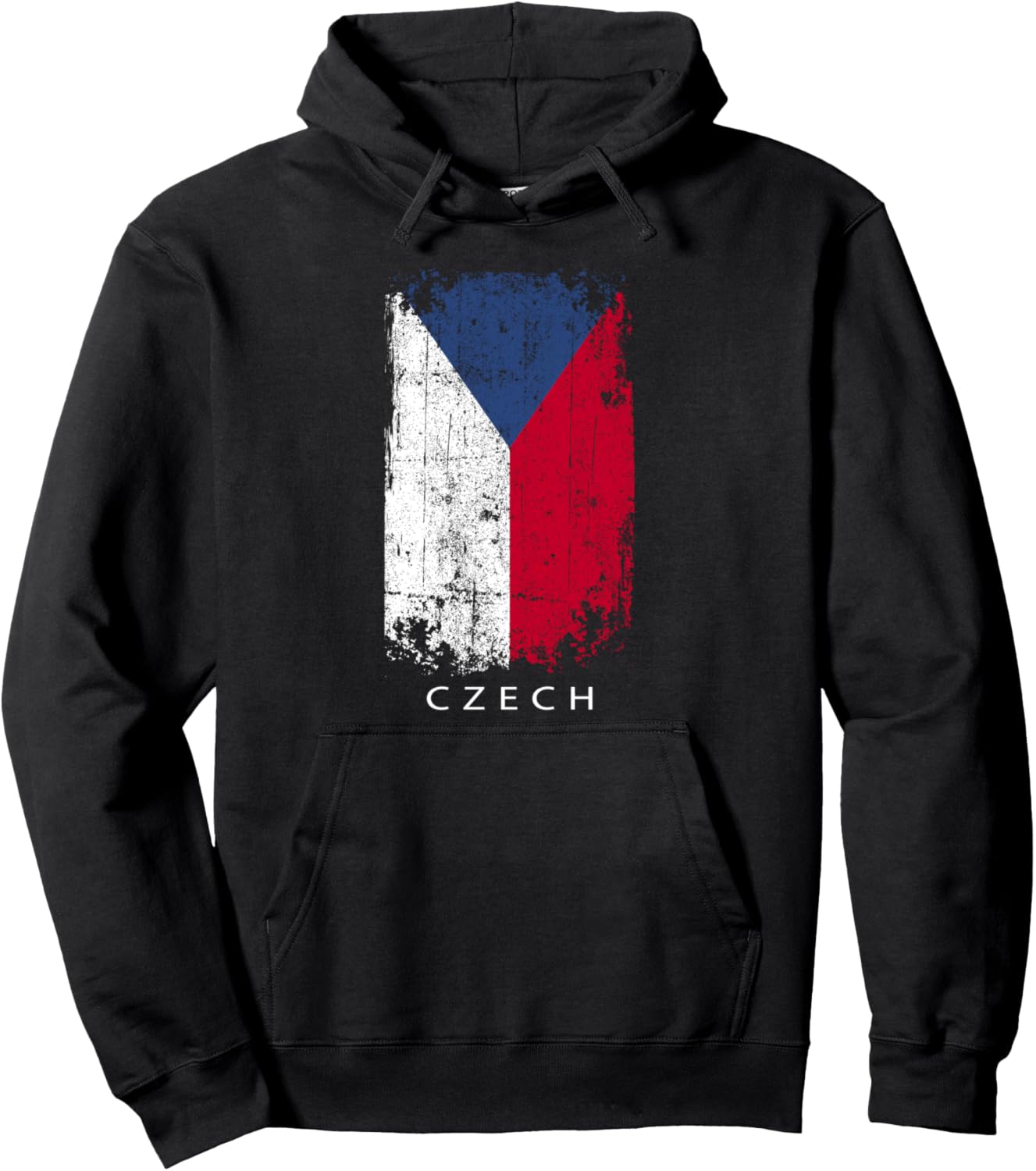 

Худи из Чехии - Худи с изображением чешского флага, черное Czech Souvenir Design
