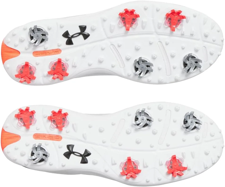 Мужские гольф-кроссовки Under Armour Drive Fade, серый/черный/металлик серебристый — фото 2
