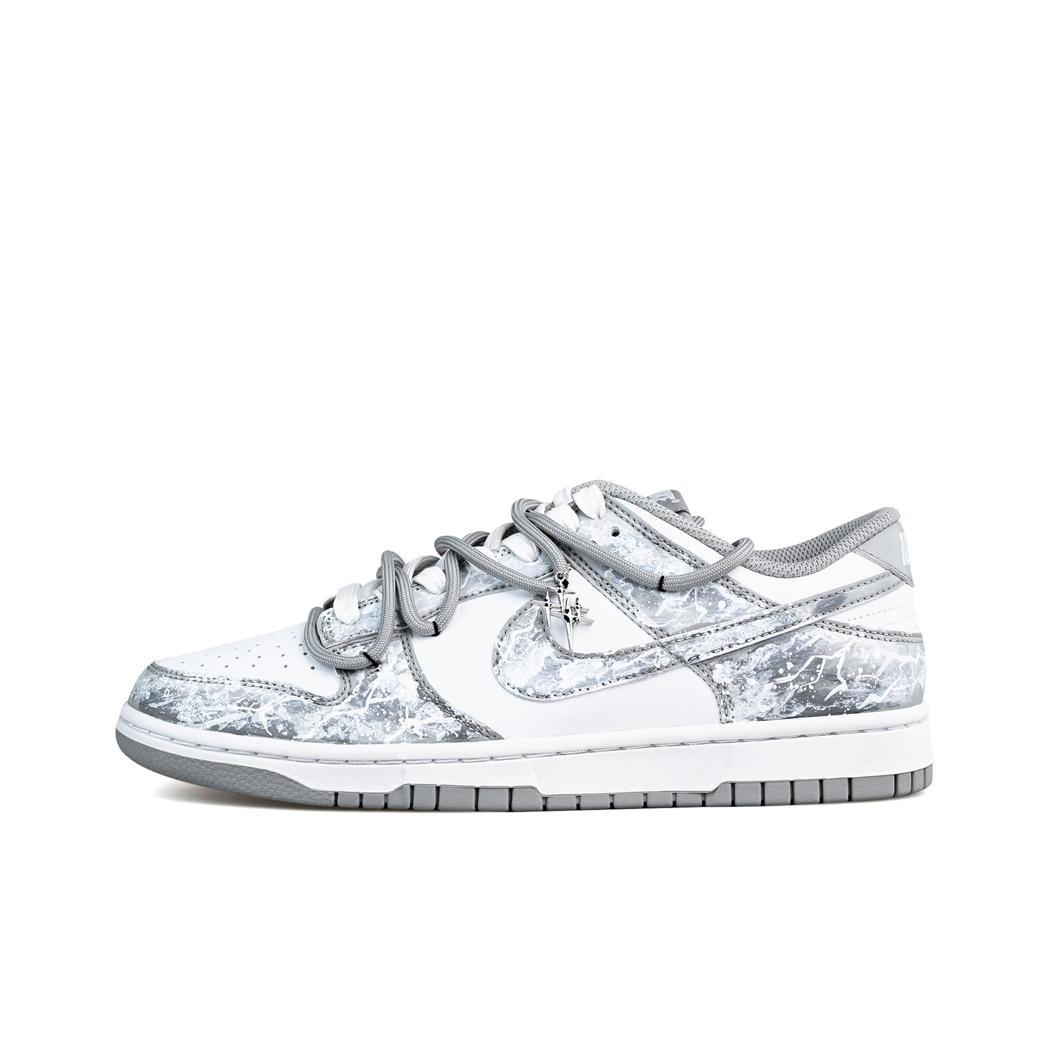 

Nike Унисекс, серый и белый низкие кроссовки для скейтбординга, увеличивающие высоту, износостойкие, дышащие, с противоскользящим покрытием