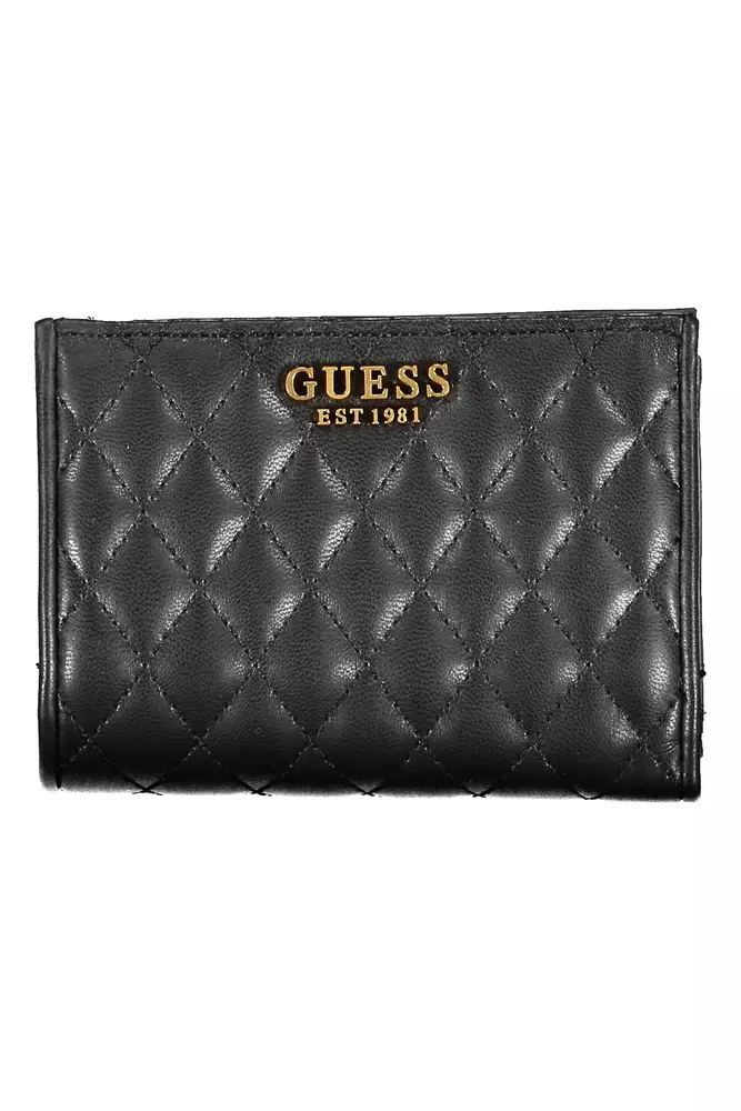 

Черный полиэтиленовый мужской кошелек Guess Shoes