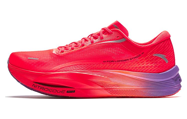 

Антиабразивные низкие кроссовки для тренировок и бега мужские розово-красные Anta C202 5 GT