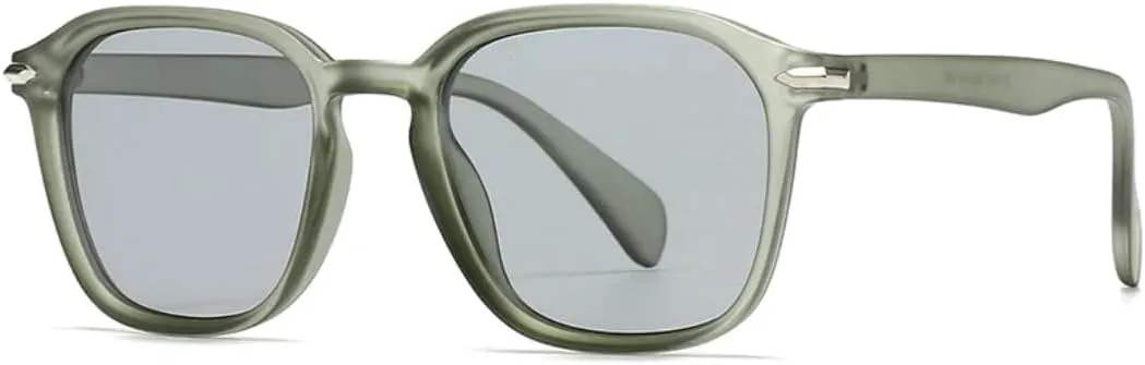 

Солнцезащитные очки с защитой UV400 | Круглая легкая оправа, цветные линзы | Для женщин и мужчин, для занятий спортом на открытом воздухе и вождения DSVIGF, Green