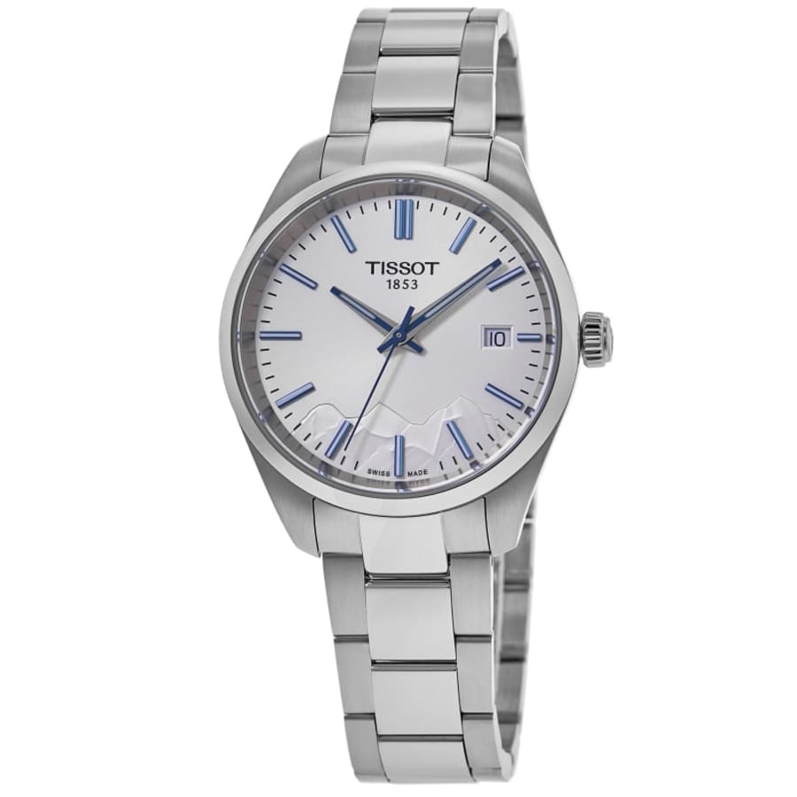 

Tissot PR 100 Quartz Jungfrau Special Edition серебристый циферблат сталь женские часы T150.210.11.031.01