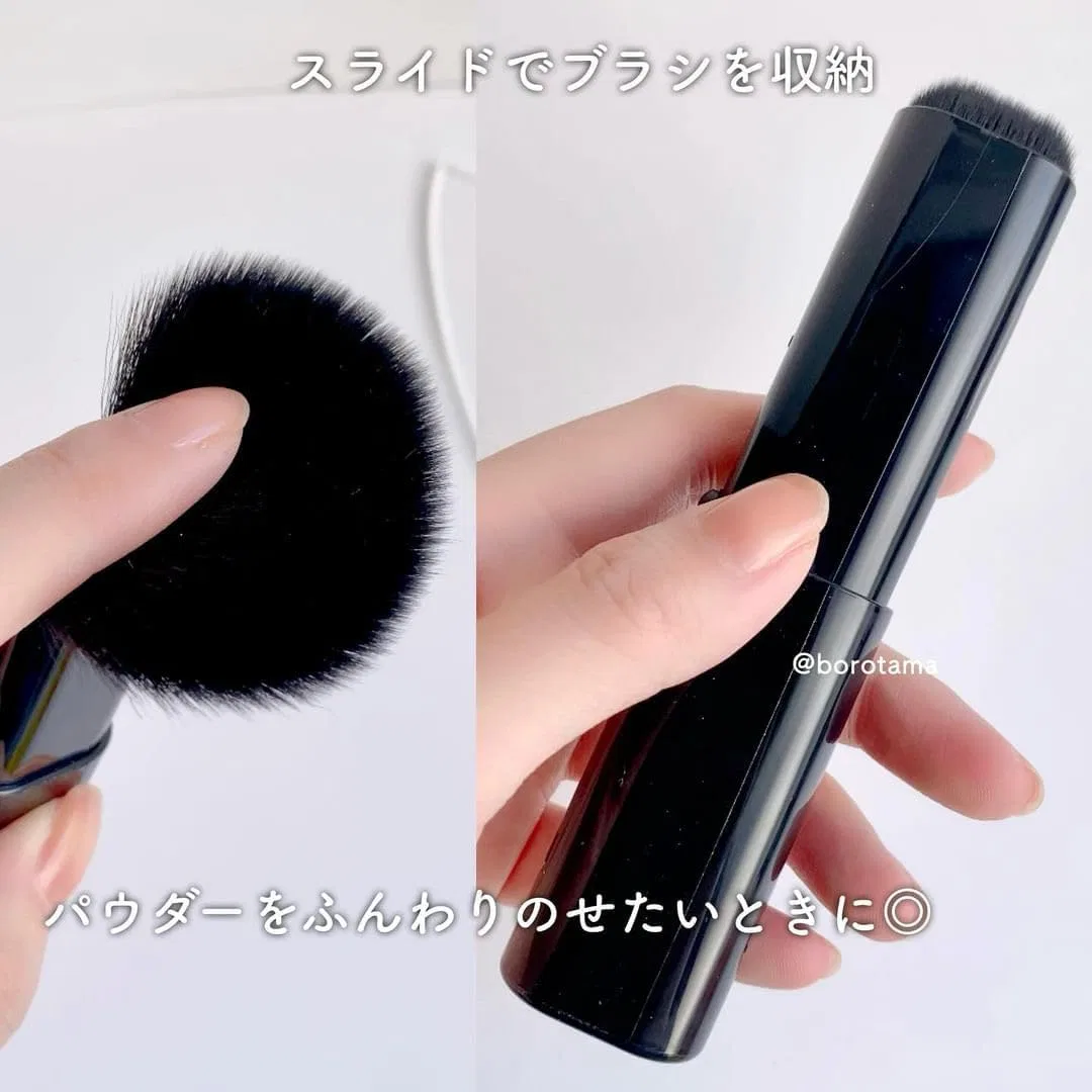 Кисть для румян Provence Sliding Cheek Brush SHO-BI черная — фото 4