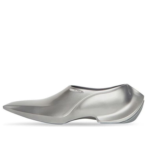 

Кроссовки space shoes 'silver' Balenciaga, серебряный