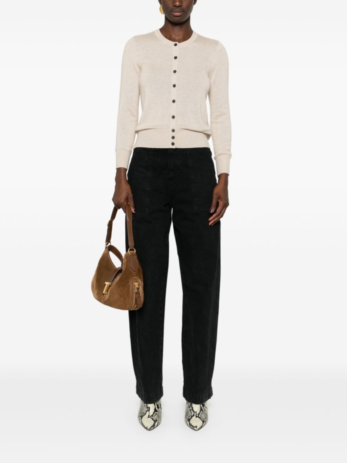 

ISABEL MARANT кардиган Kleo, нейтральный цвет