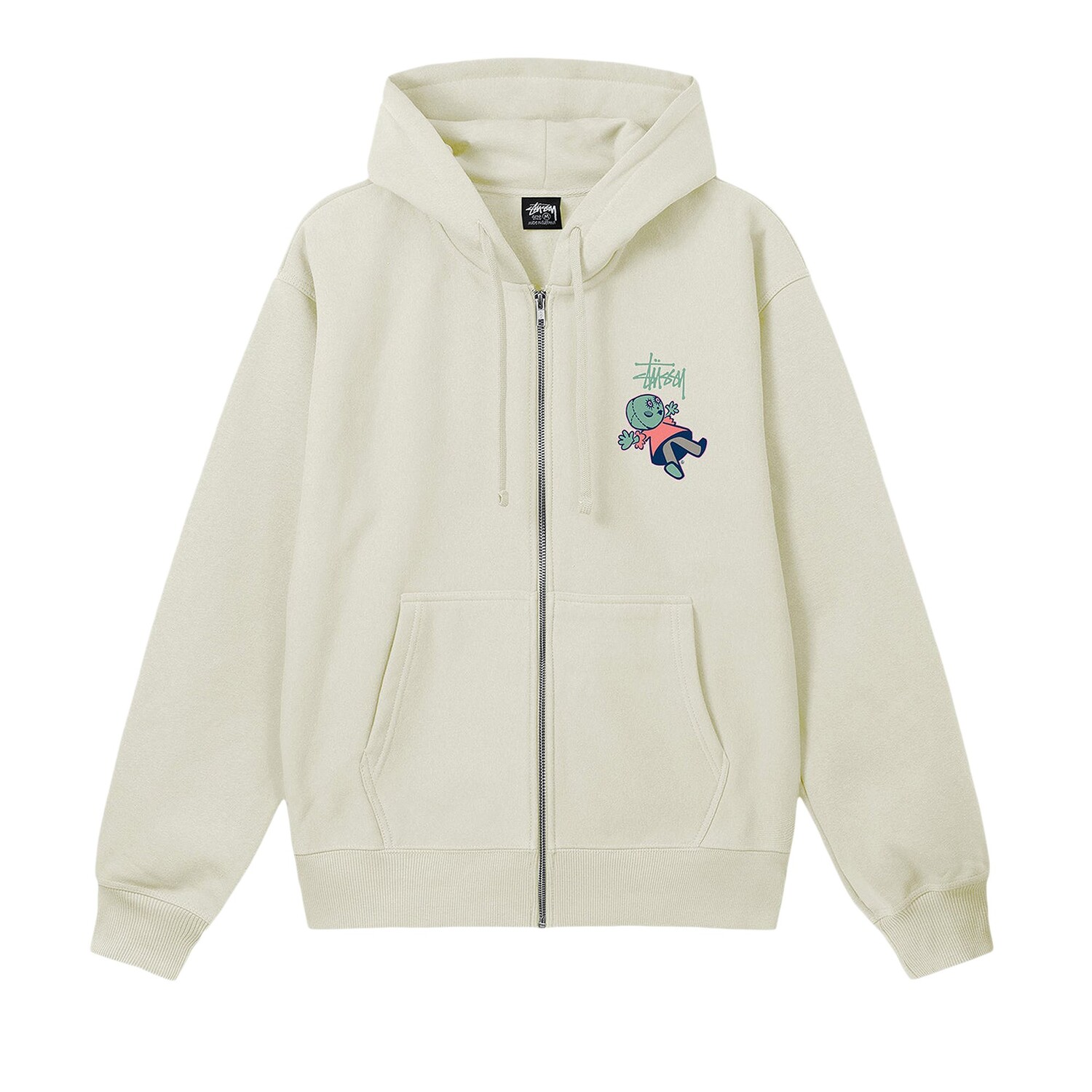 

Толстовка на молнии Stussy Dollie Stone