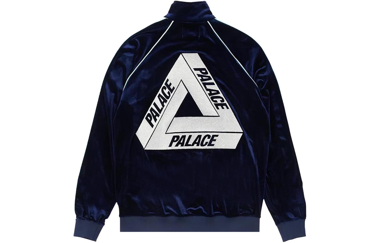 

Куртка мужская Palace x Elton John Velour Track Top, синий