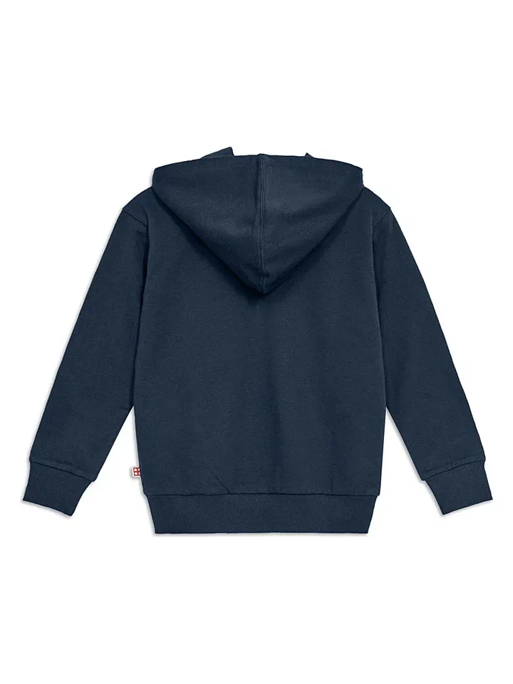 Капуzenpullover из хлопка LEGO, темно-синий — фото 2