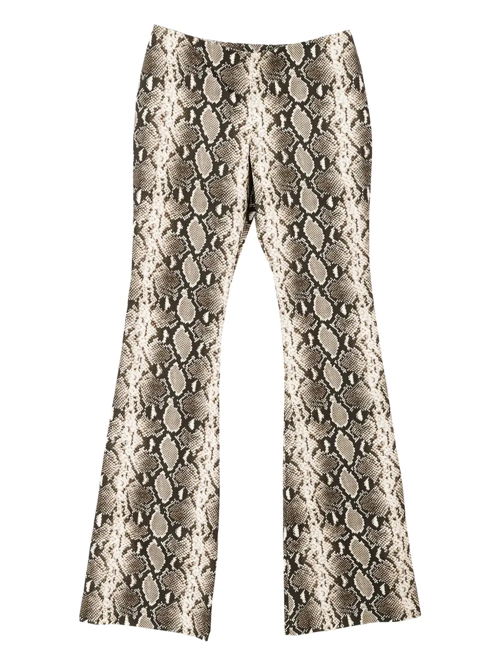 

Брюки с принтом под змеиную кожу Duran Lantink, бежевый