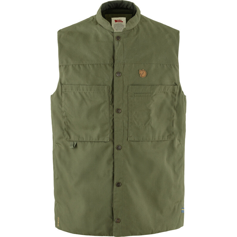 

Мужской утепленный жилет Singi Fjallraven, оливковый