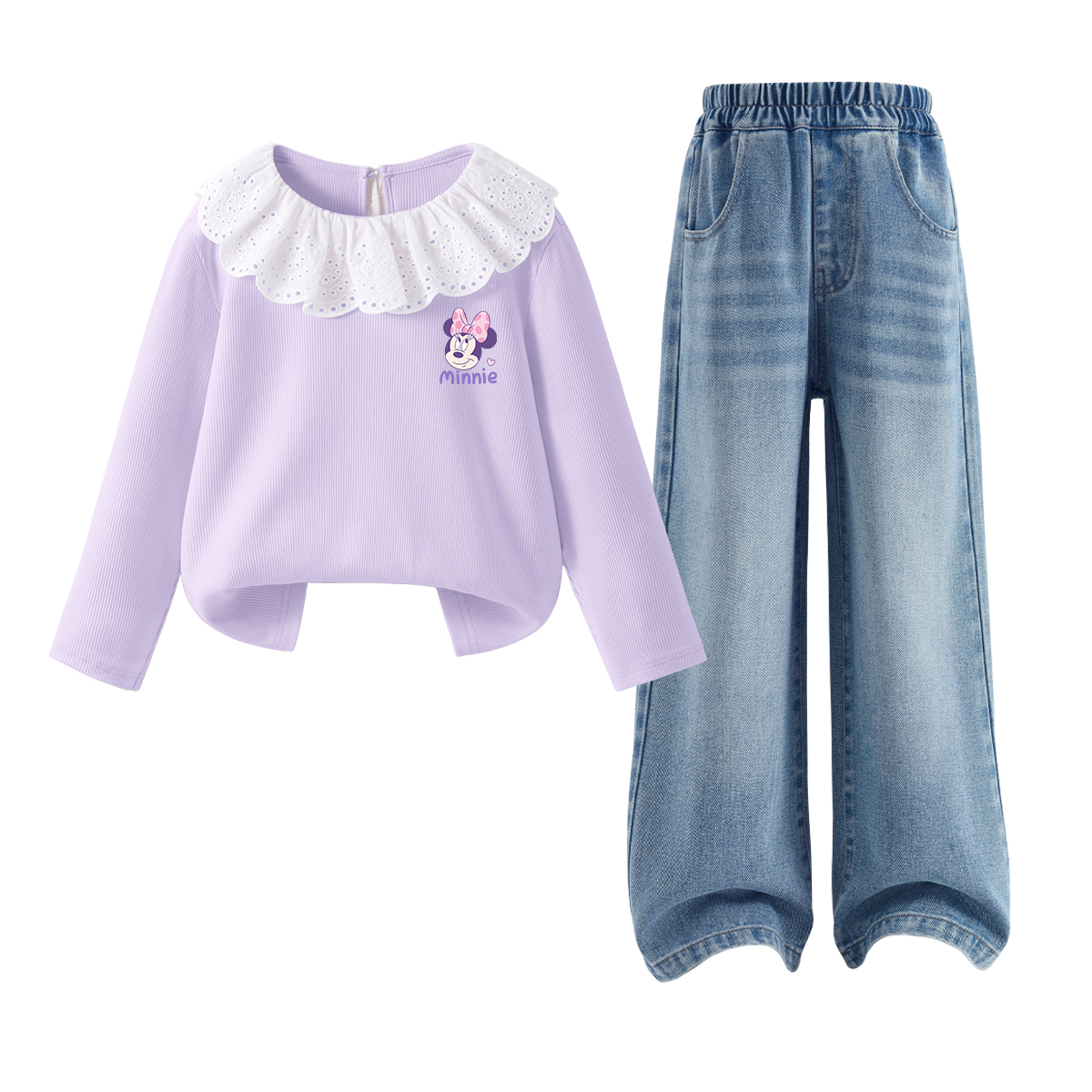 

Детская повседневная спортивная одежда Disney, светло-голубой