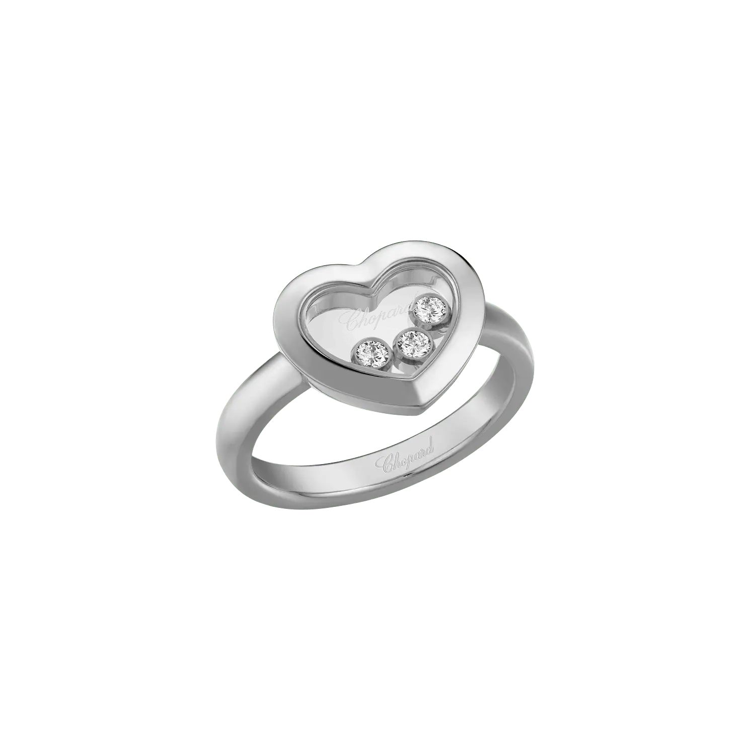 

Кольцо Chopard Happy Diamonds Icons - Кольцо, белое золото, бриллианты